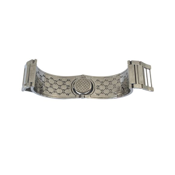 GUCCI DIAMOND 34 BEZEL S-STEEL  BRACELET WATCH - Picture 3 of 5